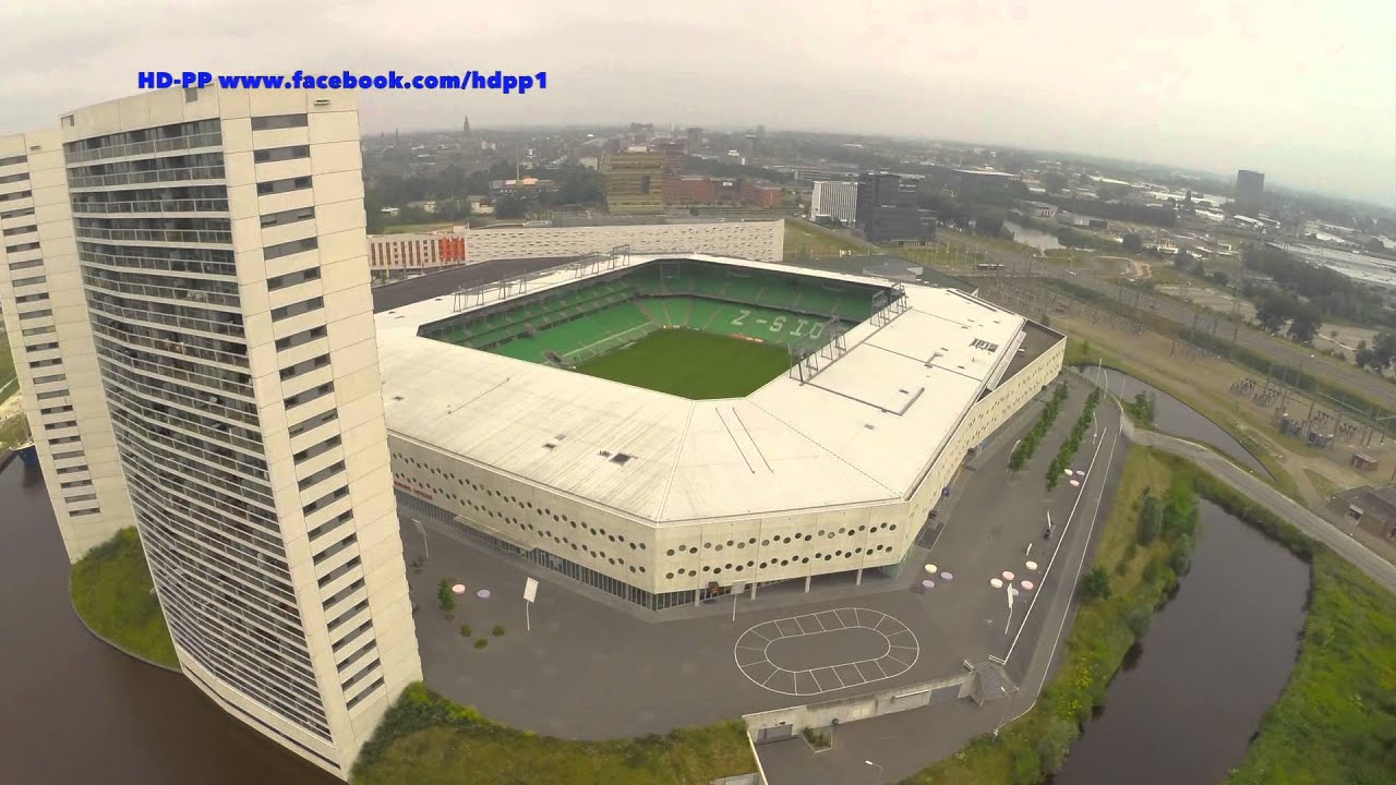 Euroborg FC Groningen Stadion met de DJI phantom 2 Drone van HD-P
