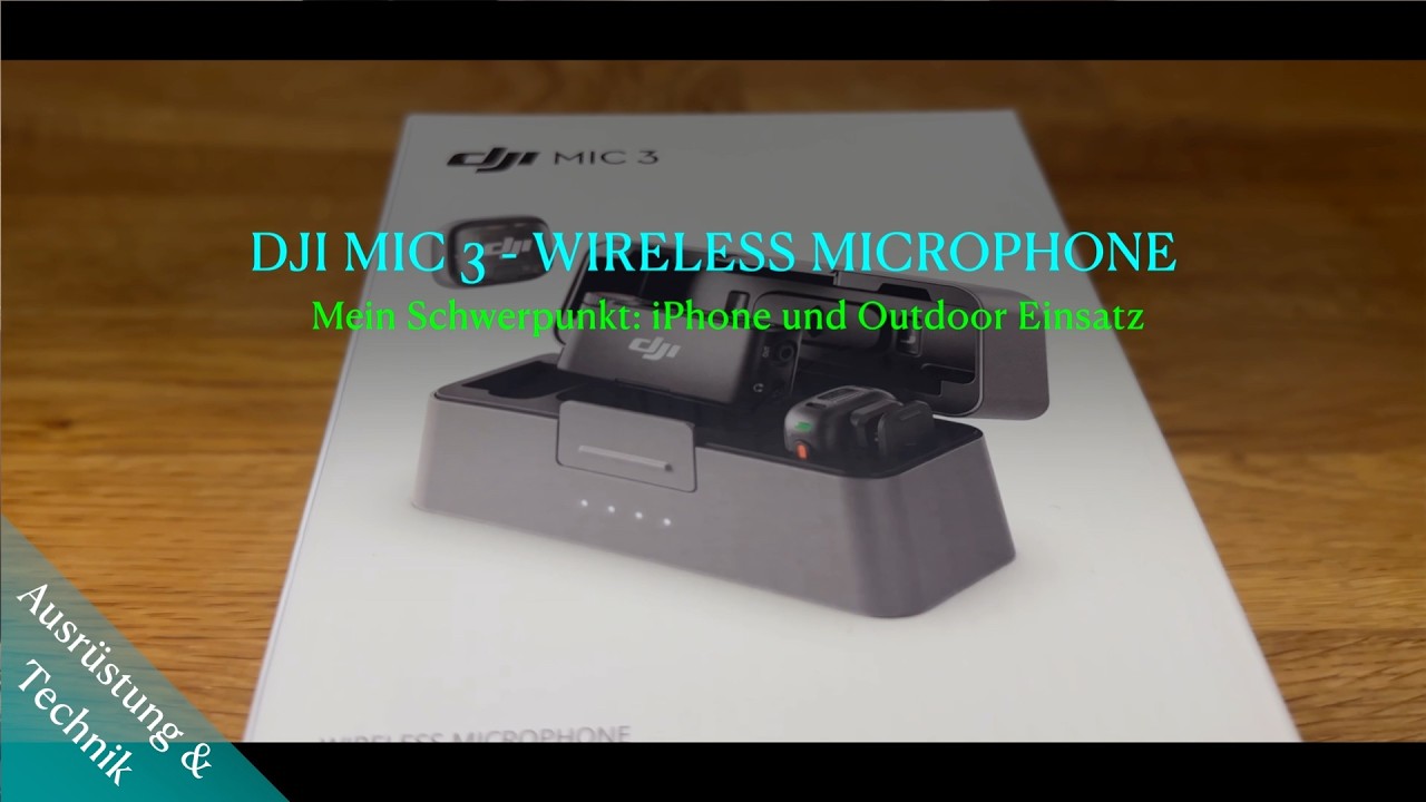 DJI Mic 3 Review – Das perfekte Mikro für YouTube & Outdoor? Oder einfach DAS BESTE?