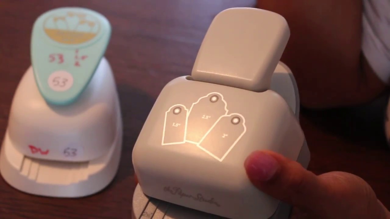 Craftpunch Art, episode 1: The Paper Studio 3-in-1 tag craftpunch vs WRMK DIY 3-in-1 tag craftpunch