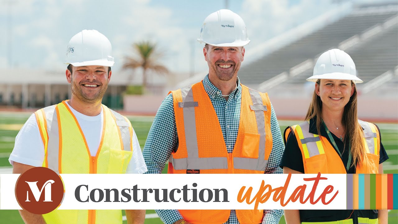 Middleton by The Villages Construction Update: Football Stadium Sneak Peek