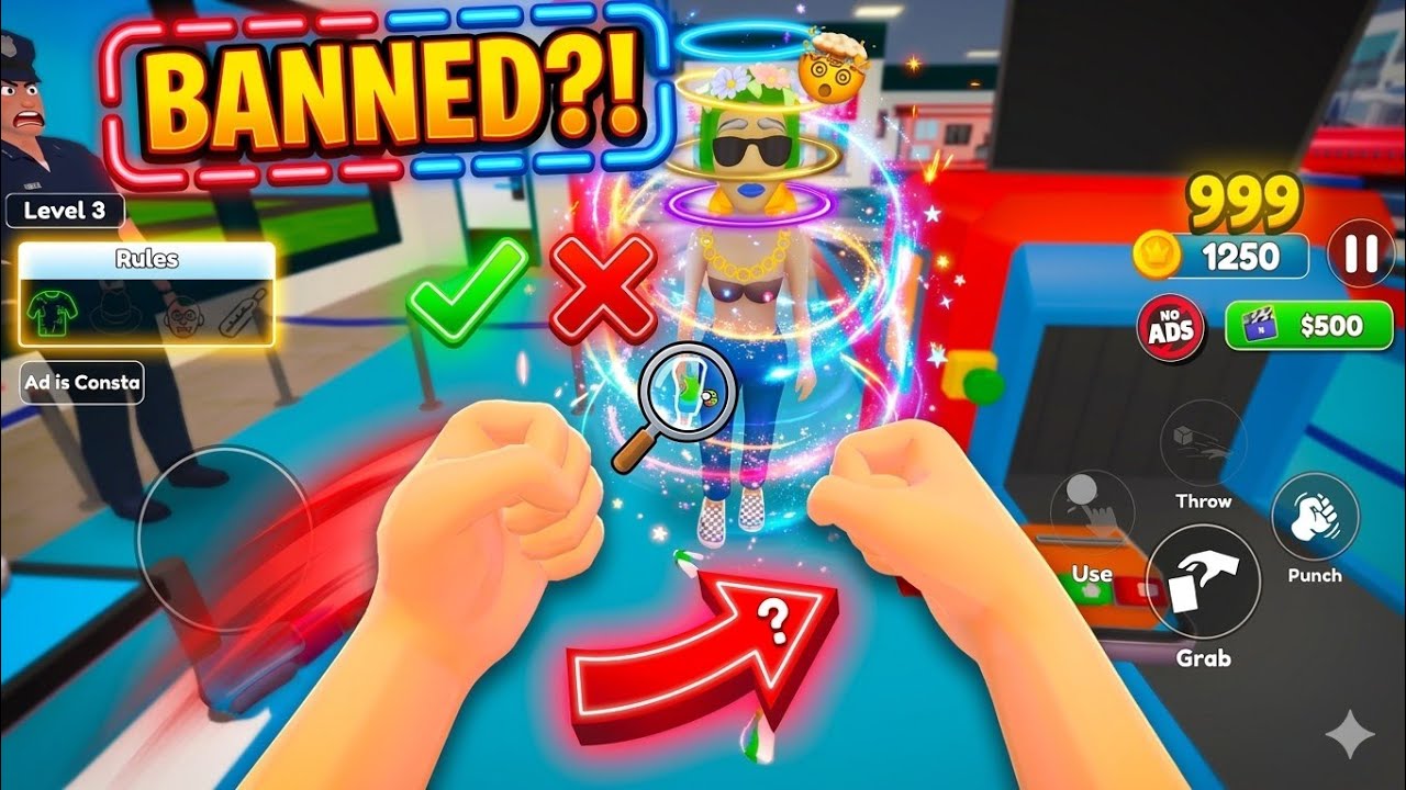 Airport Security Simulator | Checking Bags & Catching Criminals! #games #funny #checkmate #gameplay 
