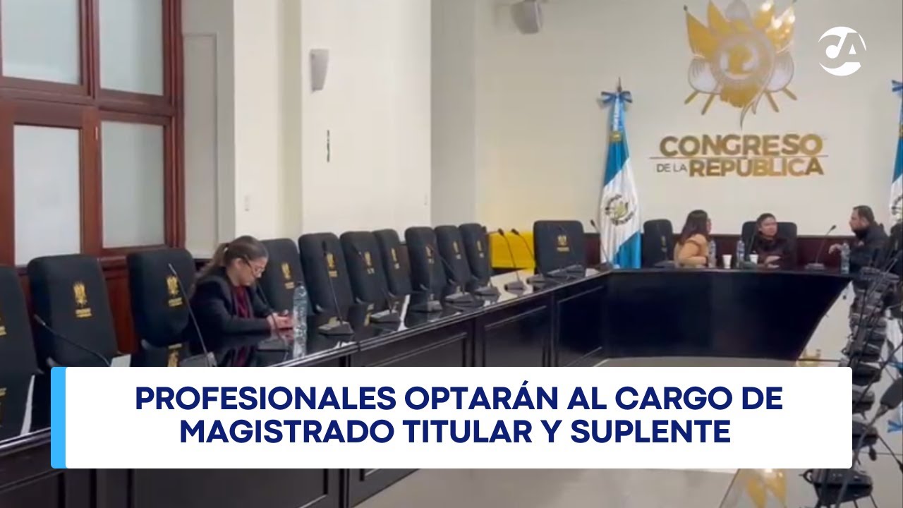 Congreso inicia recepción de expedientes de aspirantes a CC