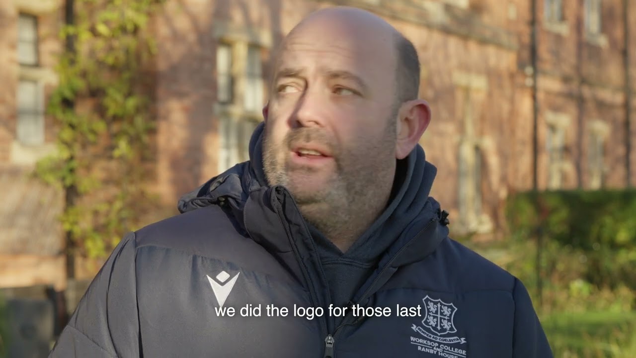 Sports Line Marking done with a Robot - Worksop College handled the labor shortage