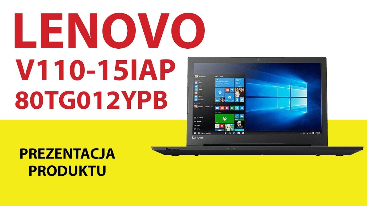 Laptop LENOVO V110-15IAP (80TG012YPB) N3350 4GB 1000GB W10