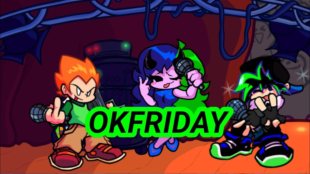 Friday night Funkin OKFRIDAY recreación 
