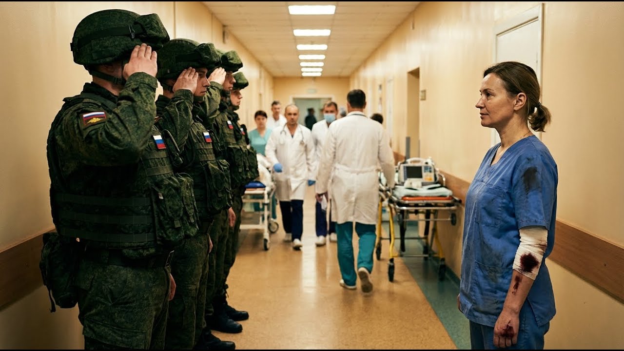 Медсестра закончила смену — и спецназ встал перед ней на колено