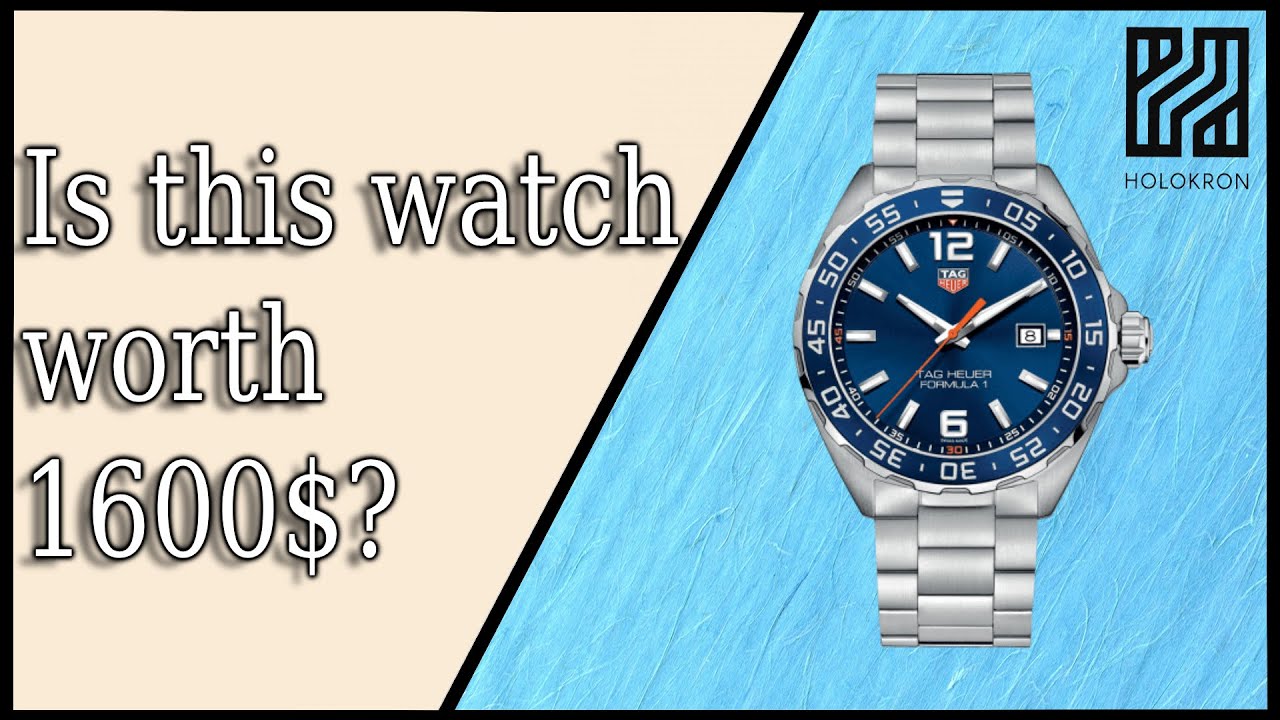 ⌚Tag Heuer Formula 1 (Quartz) — стоят ли эти часы 1600 долларов? Распаковка и обзор⌚