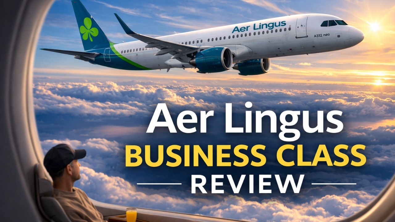 Aer Lingus Business Class Review Dublin DUB to Washington DC IAD | Better than British Airways? 🇮🇪