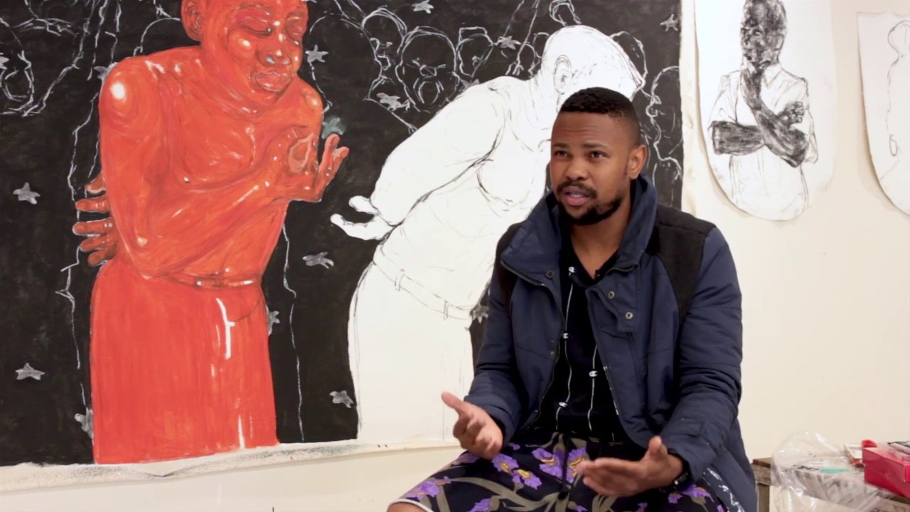 Buhle Wonder Mbambo 2018 ROSL International Residency at the Art House, Wakefield