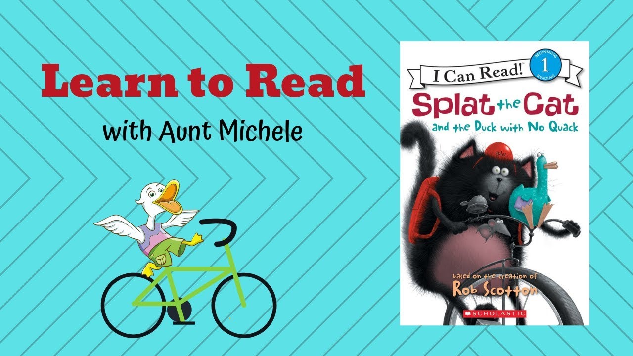 Splat the Cat and the Duck With No Quack by Rob Scotton /Children's Book Read Aloud / Aunt Michele