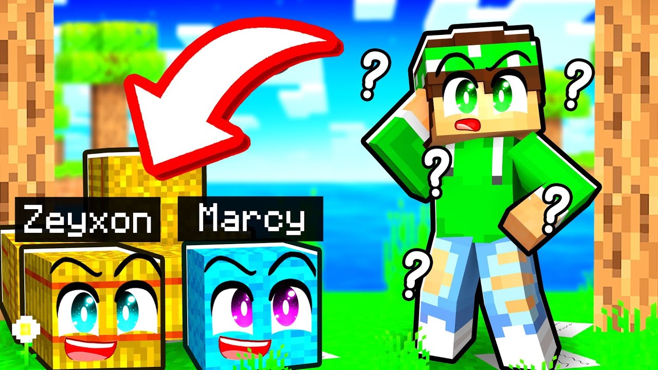 HO GIOCATO AL NASCONDINO CON I BLOCCHI su MINECRAFT!