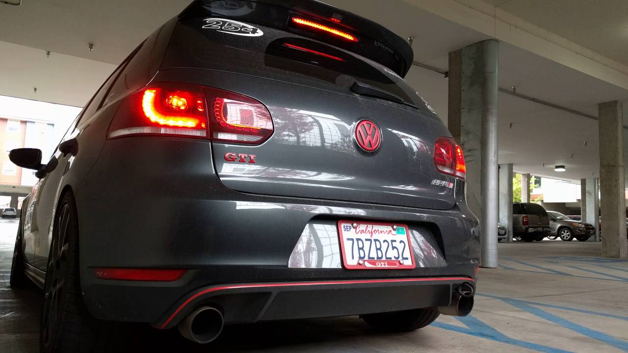 Mk6 GTI Magnaflow Catback w/ catless dp cold start + rev