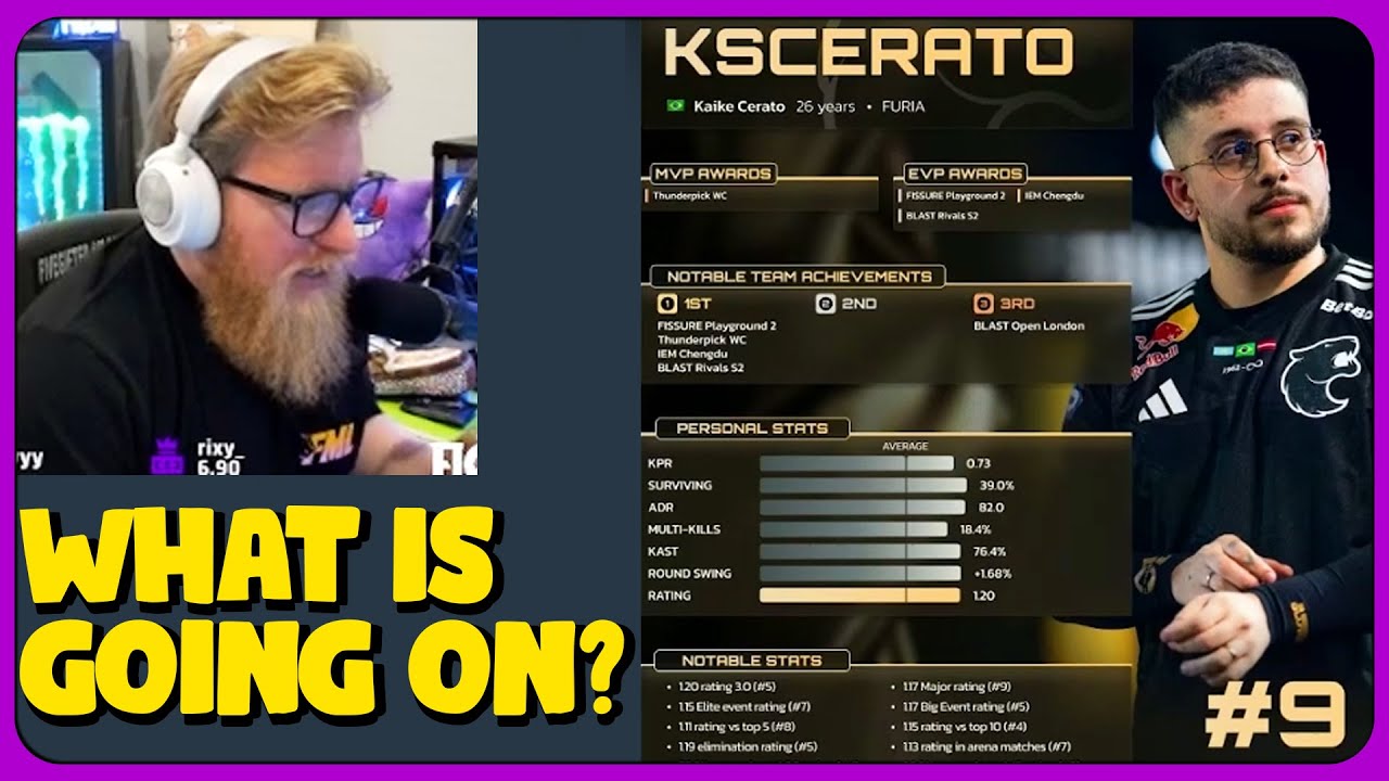 fl0m Reacts to KSCERATO as HLTV's Top 9 Player of 2025