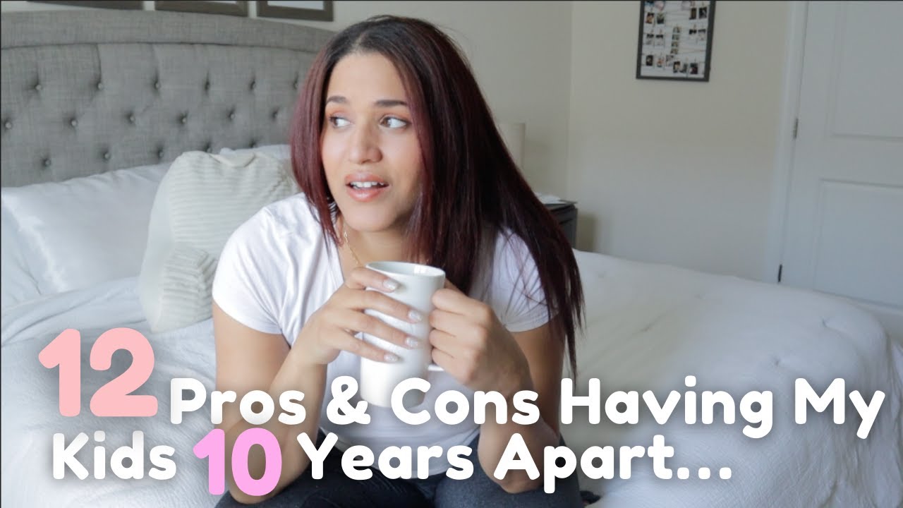 12 PROS AND CONS OF HAVING MY KIDS 10 YEARS APART | Big Age Gap | Nicole Alexandria Lott