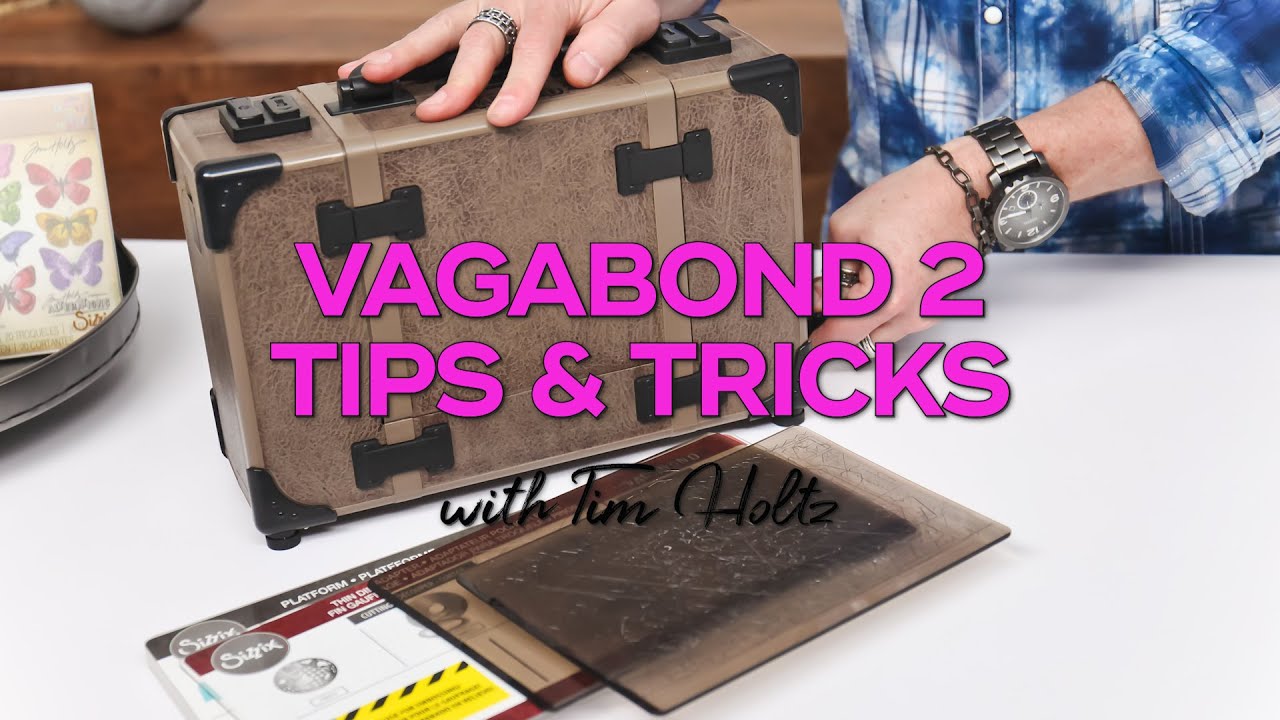 Tim Holtz  Shares Tips and Tricks for Using the Vagabond 2 at Scrapbook.com