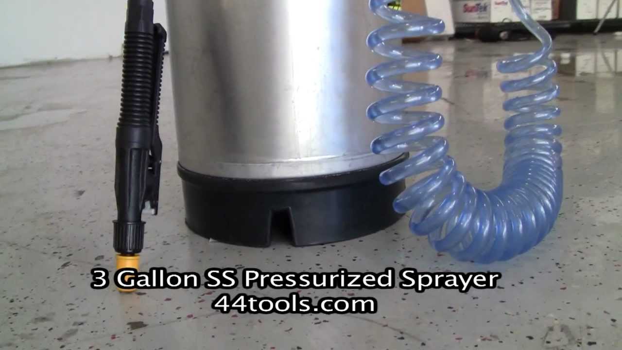 Pressurized Sprayer Review