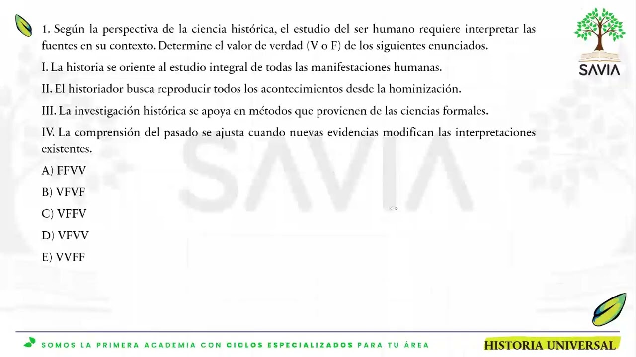 S1 H. Universal Repaso Savia (ABC) 2026 II 