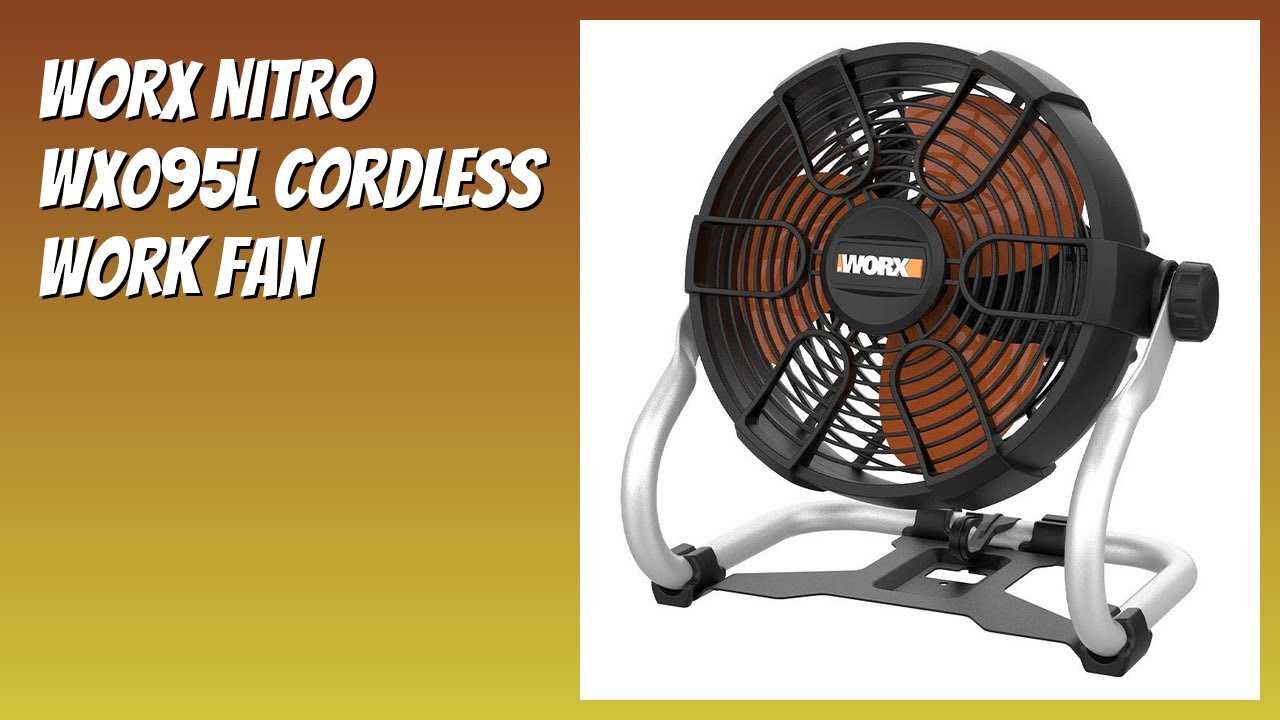 REVIEW (2026): WORX Nitro WX095L Cordless Work Fan. Features