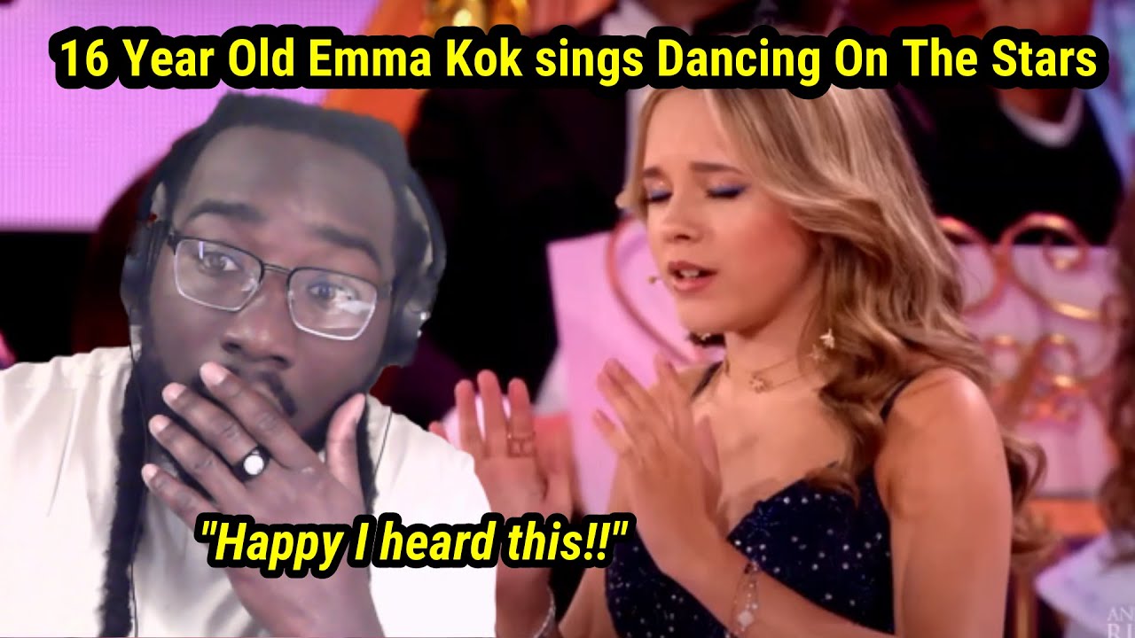 American Guy Reacts to 16 Year Old Emma Kok sings Dancing On The Stars – André Rieu, Maastricht 2024
