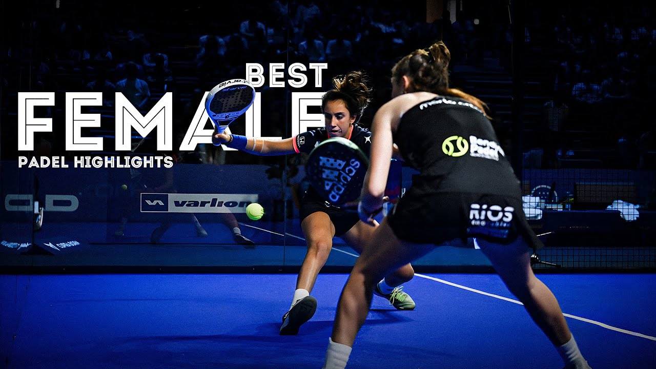 Insane Female Padel Match Highlights