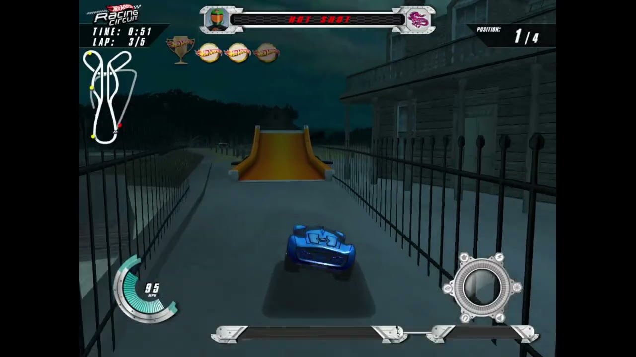 Hotwheels Racing Circuit: Ghost Town (60 FPS Gameplay)