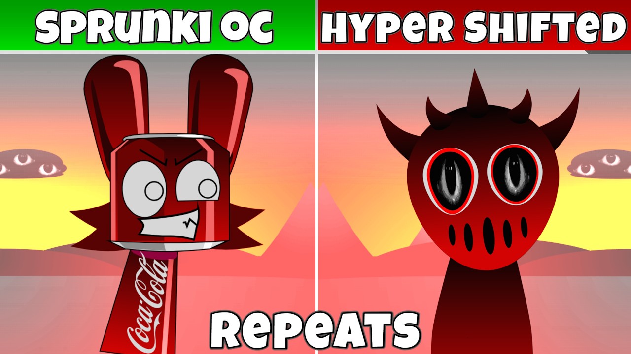 Sprunki OC Repeats Hyper Shifted Fan Mod