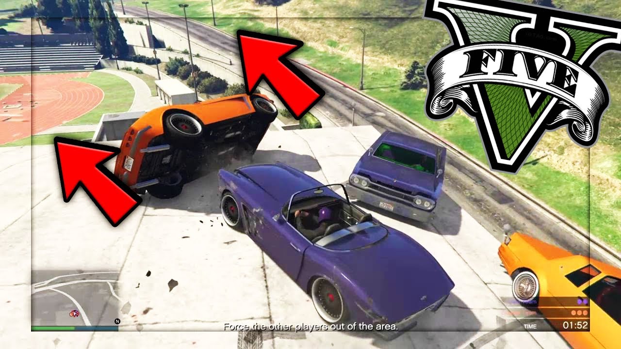 SUMO WRESTLING WITH CARS