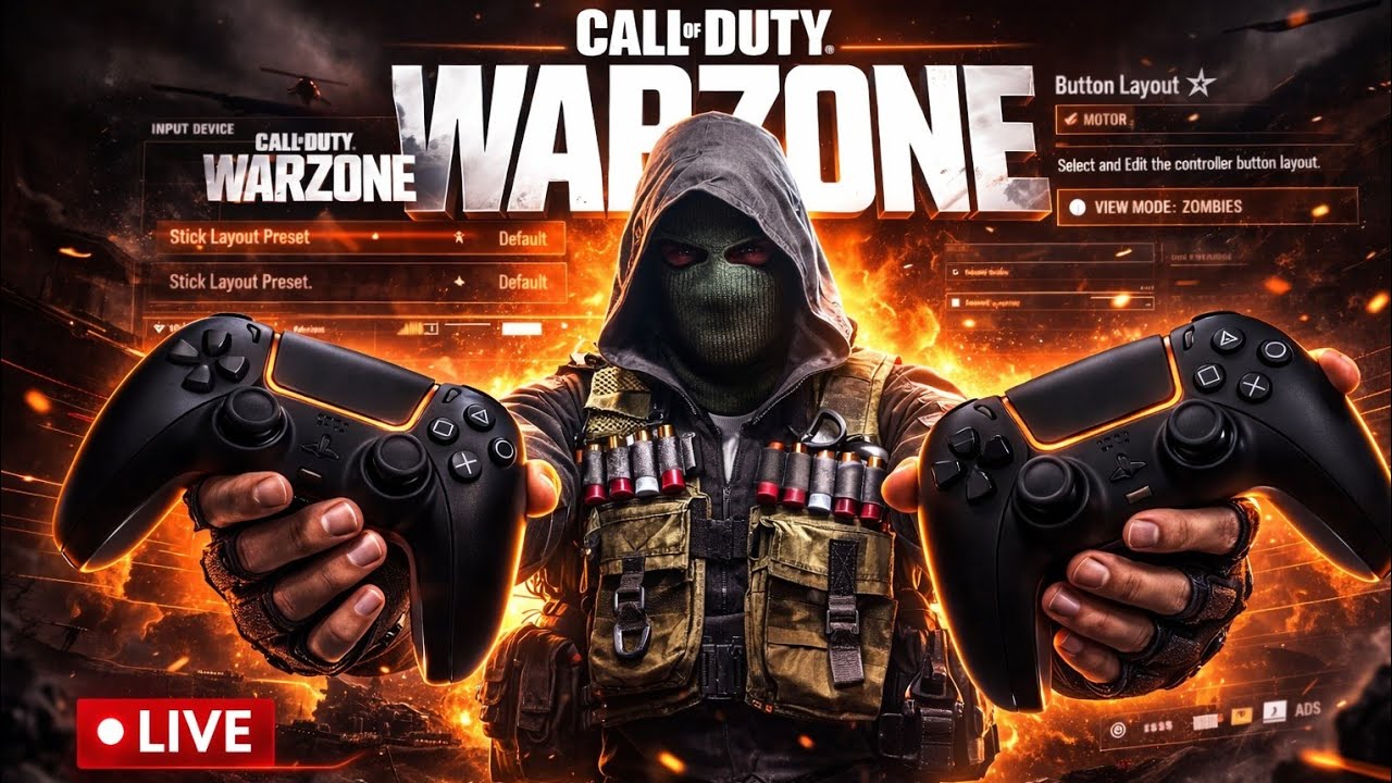 🔴 warzone ao vivo dualsense ressurgência VERTICAL acabou os hackers?