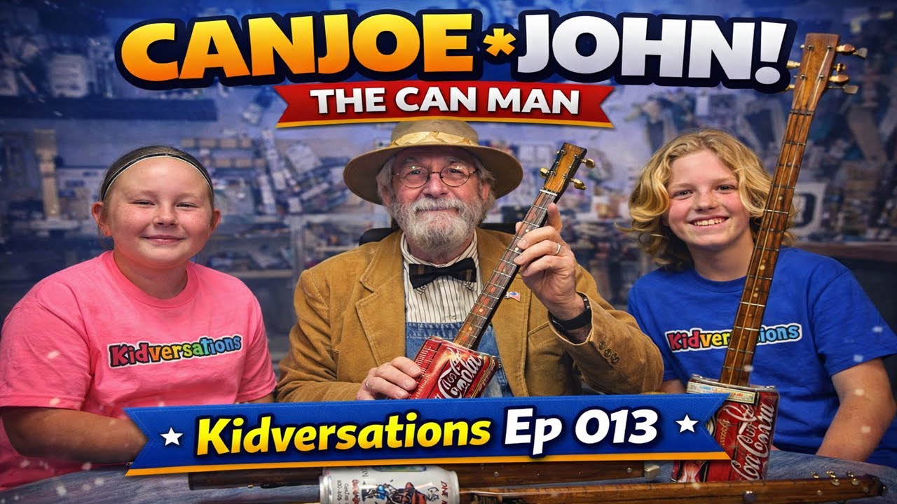 Kidversations - Ep 013 - Music, Stories & Craftsmanship with CanJoe John