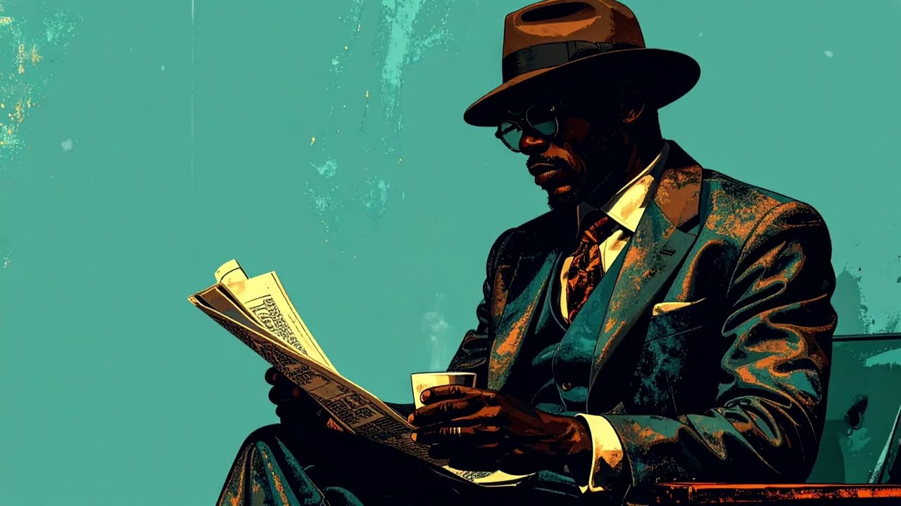Retro 1940s Saxophone Jazz – Chicago Midnight Lounge Noir Vibes | Thinking Between Headlines