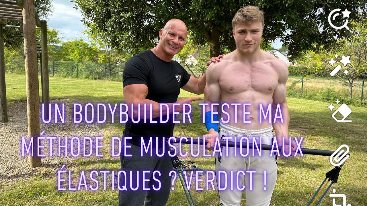 Je propose à un jeune bodybuilder de tester la musculation aux élastiques. Je le coach …Verdict ?