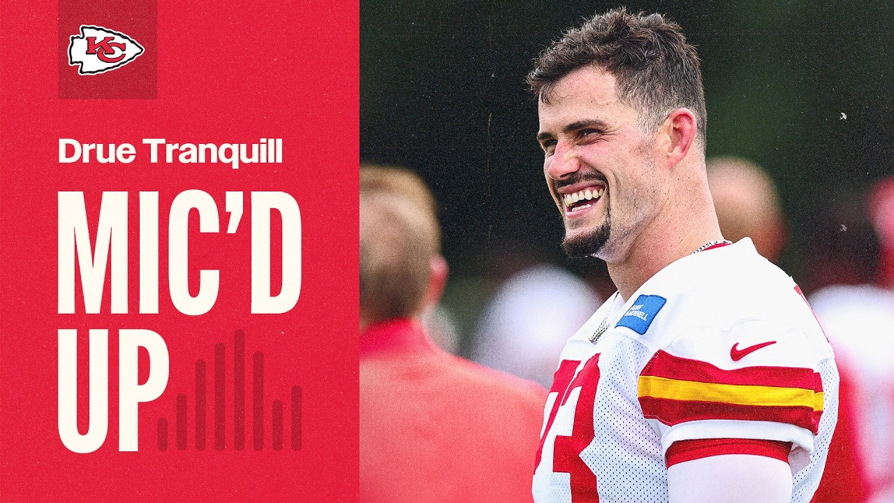 Drue Tranquill Mic'd Up at Chiefs Training Camp