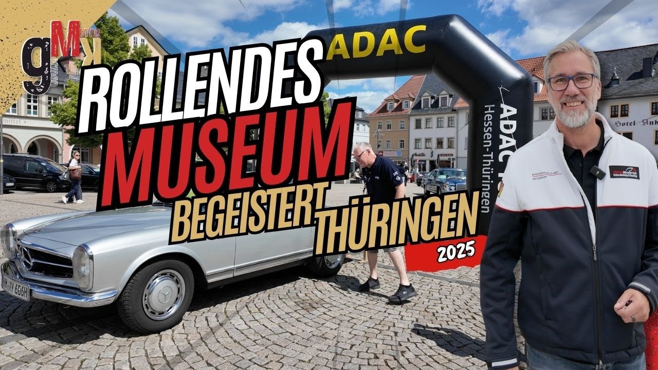 ADAC Oldtimerfahrt Weimar 2025 - Die Highlights der Youngtimer- & Oldtimer-Rallye durch Thüringeren