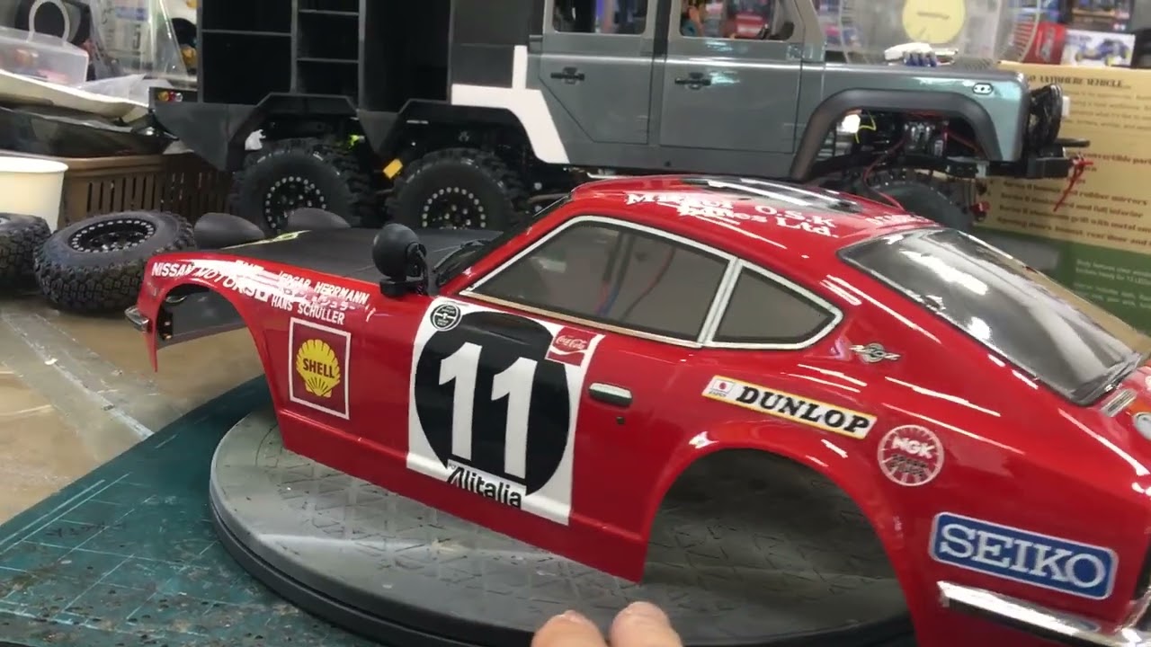 Kyosho Fazer MK2 1971 Datsun 240Z Rally LED Works 라이트작업 #kyosho #fazer #led #all4rc #알씨매직