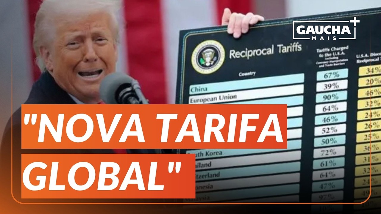 Donald Trump anuncia taxa global de 10% após Corte derrubar tarifaço | Gaúcha+