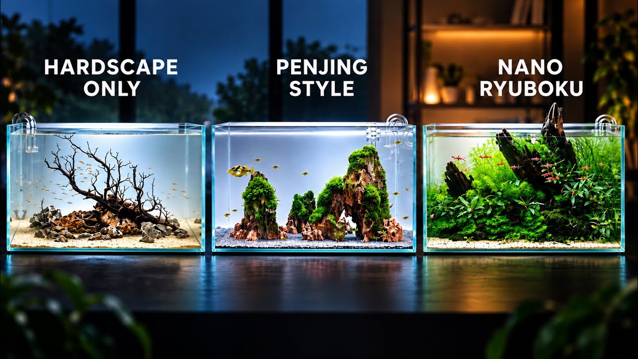 3 Aquascaping Styles Everyone Should Try