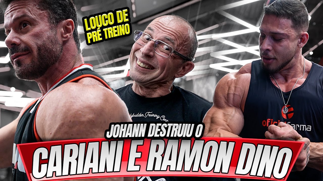 RAMON E CARIANI DESTRU&Iacute;RAM NO TREINO - ELE FICOU LOUCO