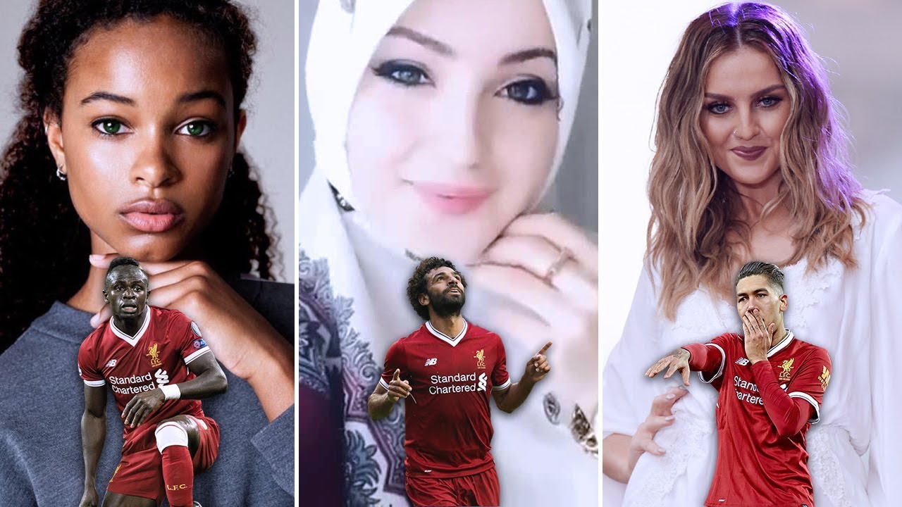 أجمل زوجات أشهر لاعبي ليفربول .. زوجة محمد صلاح ماجي صادق 😮😍