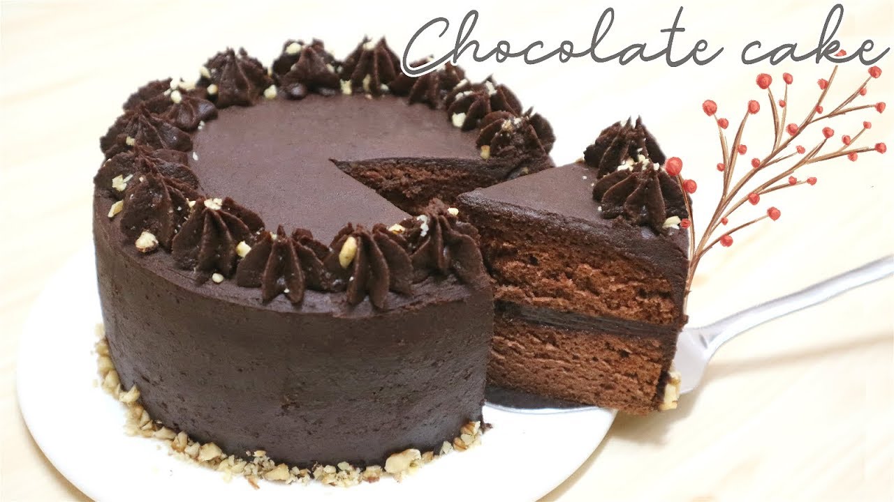 【特濃】榛子朱古力生日蛋糕 Nutella Chocolate Cake Recipe ＊Happy Amy