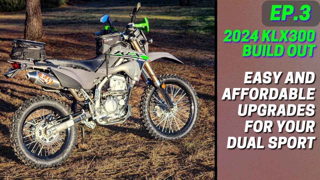 Turning the 2024 Kawasaki KLX300 into a Proper Dual Sport (EP.3)