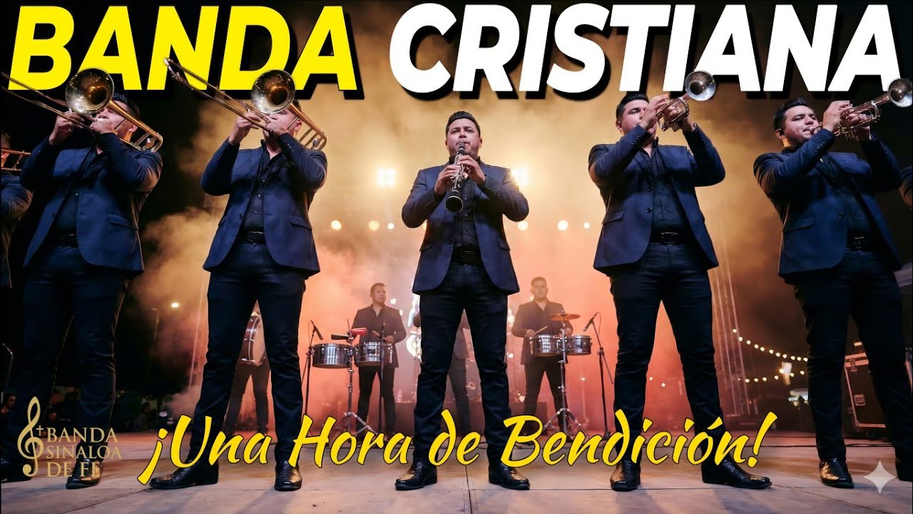 🔥 BANDA SINALOENSE CRISTIANA PODEROSA 🙏 ALABANZA QUE LEVANTA EL ALMA