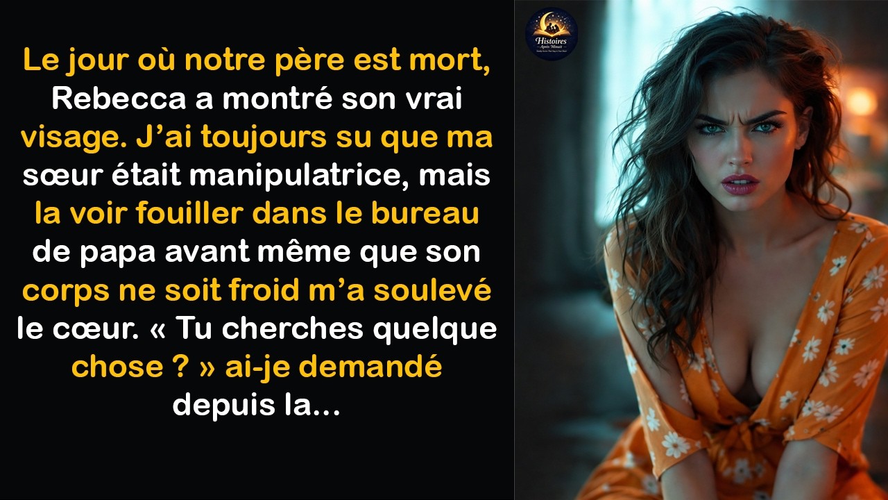 Ma sœur a volé mon héritage et a tenté de m’expulser, mais elle n’a pas vu venir mon plan…