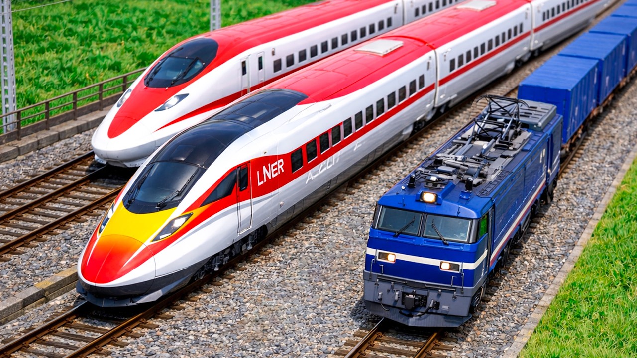 KATO N Gauge British High Speed Train CLASS 800 / LNER AZUMA Unboxing | Model Train Collection