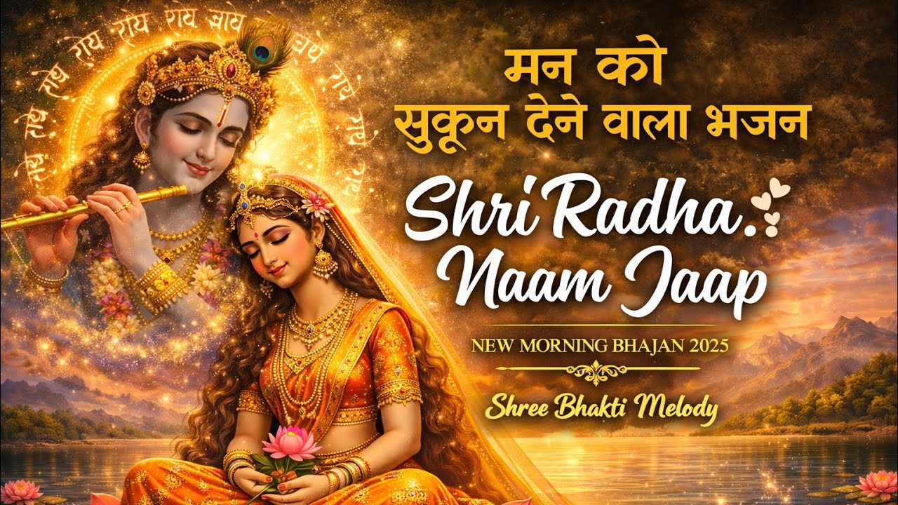 🌼 Soulful Radha Krishna Morning Bhajans 2026 | Divine Nonstop Krishna Bhakti Songs | Peacful Bhajan