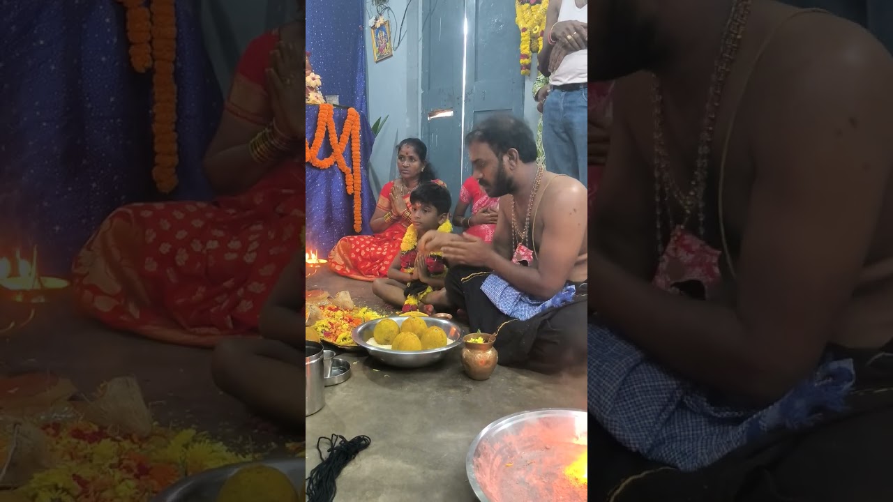 Ayyappa Swamy Irumudi – 4-year-old child’s first Ayyappa Maala Part - 2
