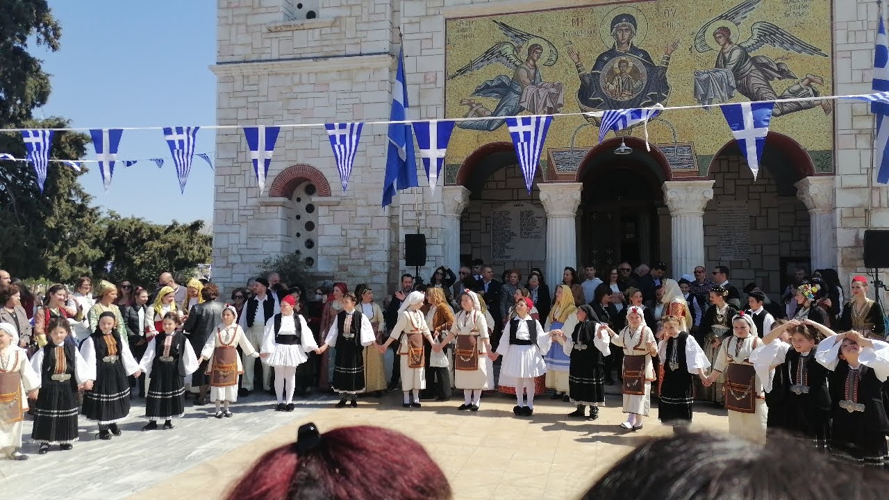 Παραδοσιακή Χοροί  στην Παιανία απο την Παρέλαση της 25 3 2023