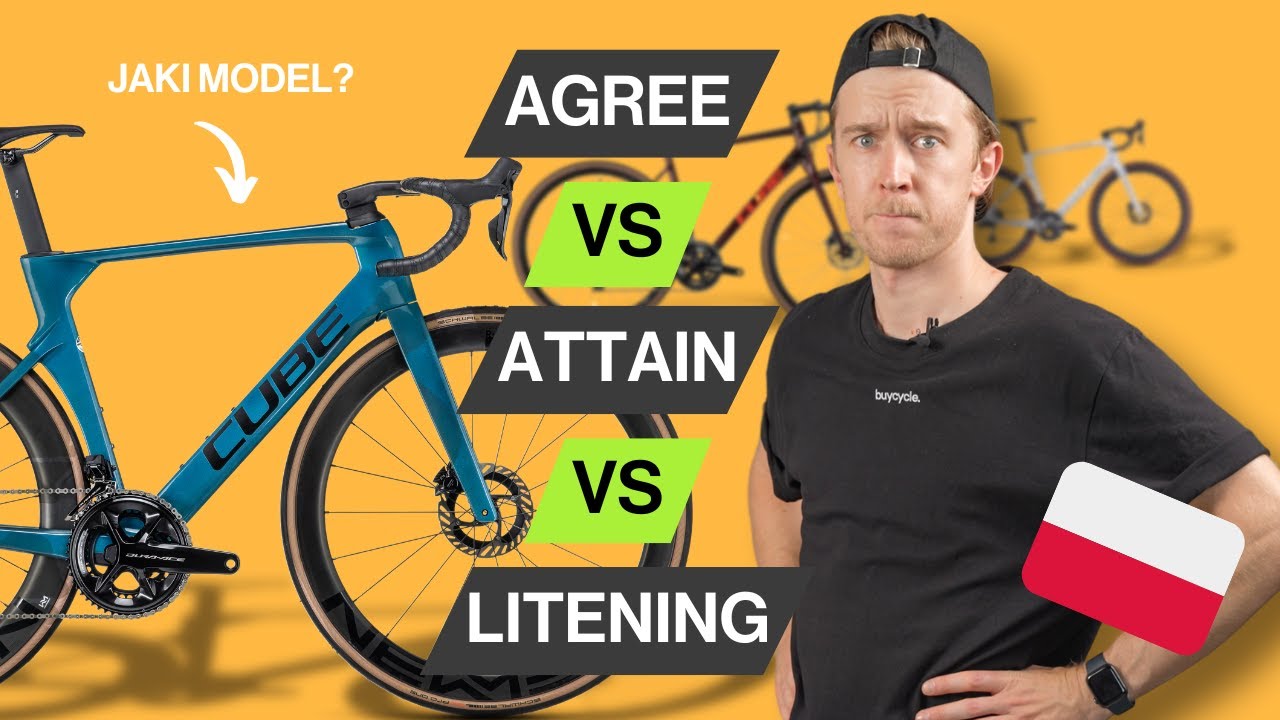Cube Agree vs Attain vs Litening | Który rower szosowy Cube jest dla Ciebienajlepszy?