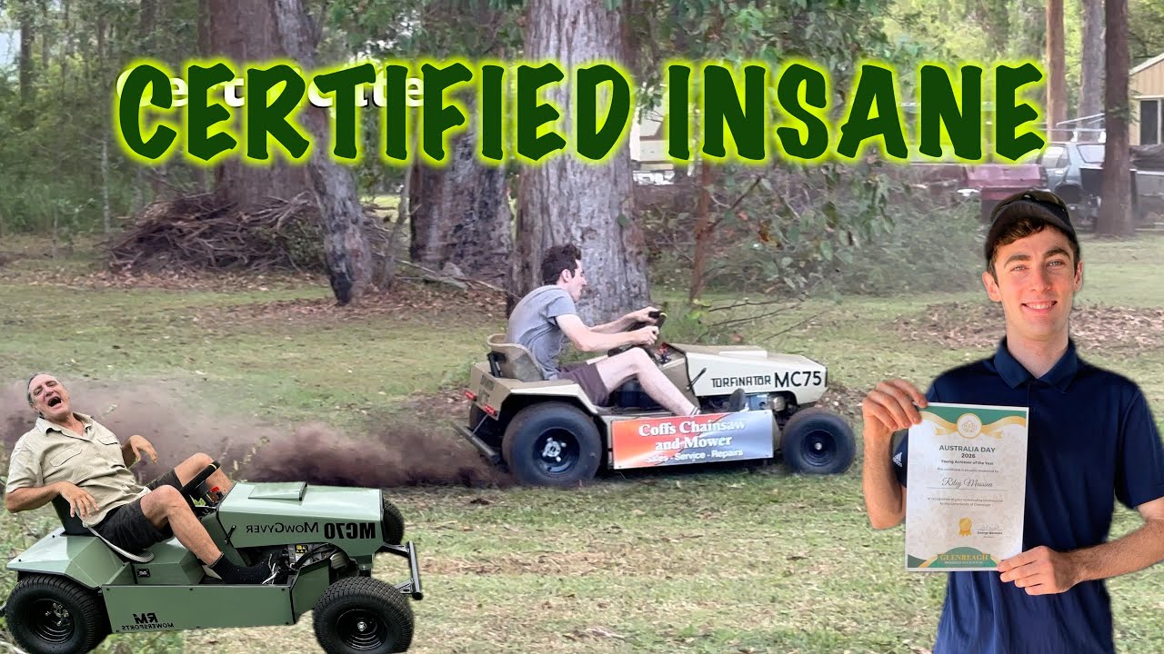 R M MOWERSPORTS - The Extreme Sport of LAWNMOWER Racing !!