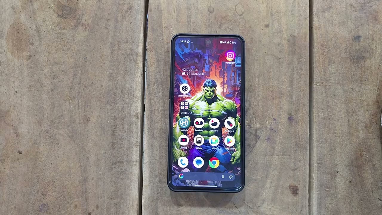 how to turn on battery percentage on nothing phone 3A