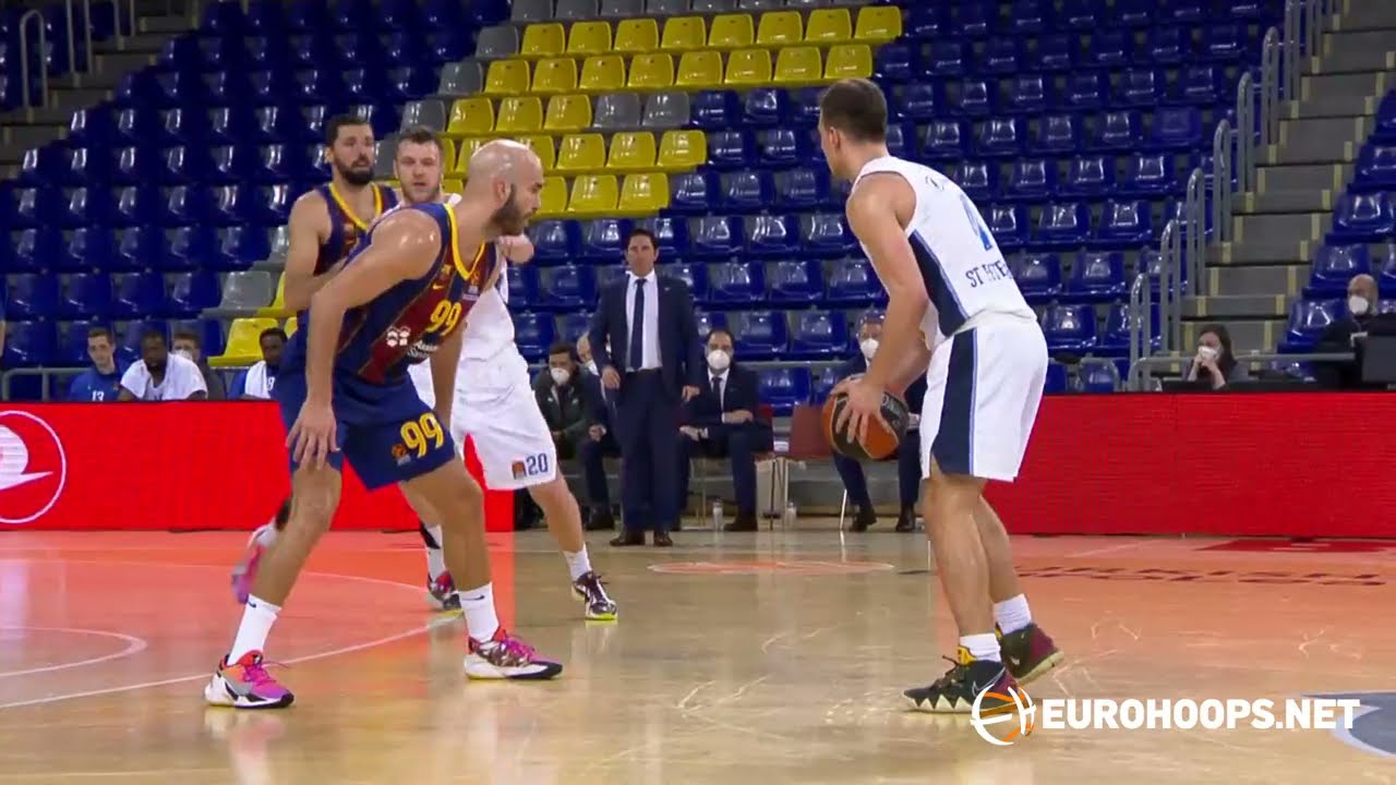 FC Barcelona - Zenit St Petersburg 74-76: Kevin Pangos (19 points, 9 assists)